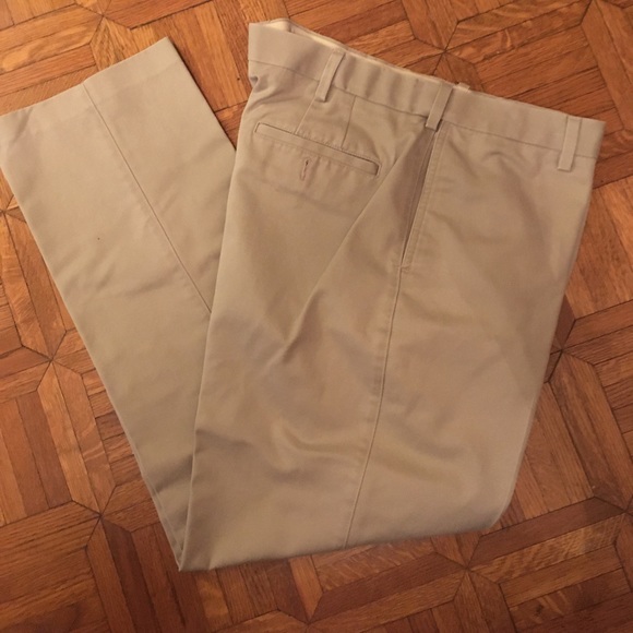 Savane Pants Comfort Stretch Waist Khaki 36 X 32 Poshmark